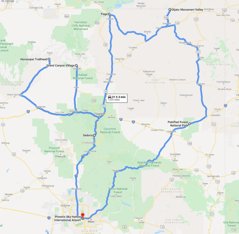 The Ultimate Arizona Road Trip Itinerary - The Wandering Queen