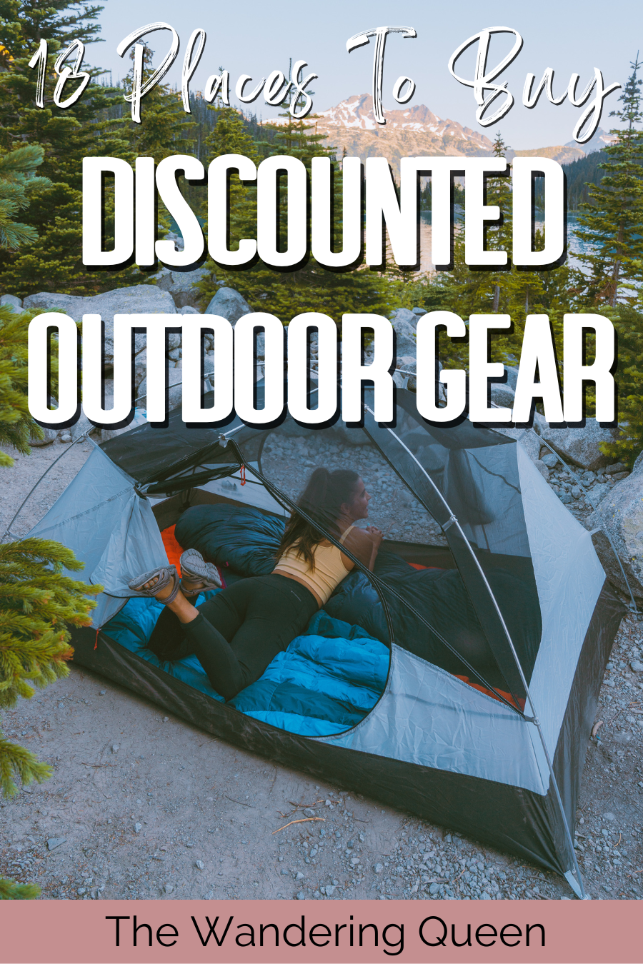 Discounted camping gear