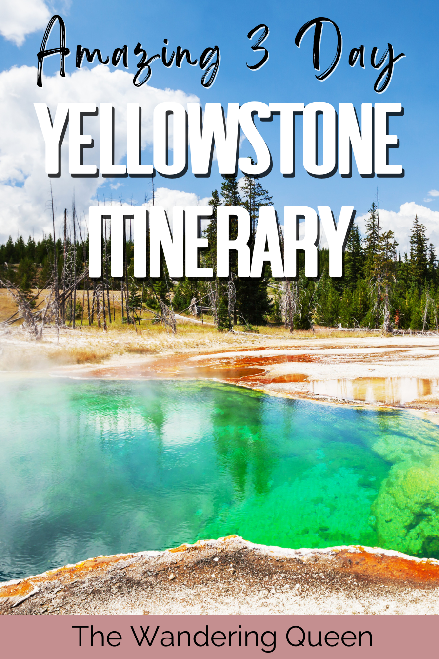 yellowstone national park trip itinerary