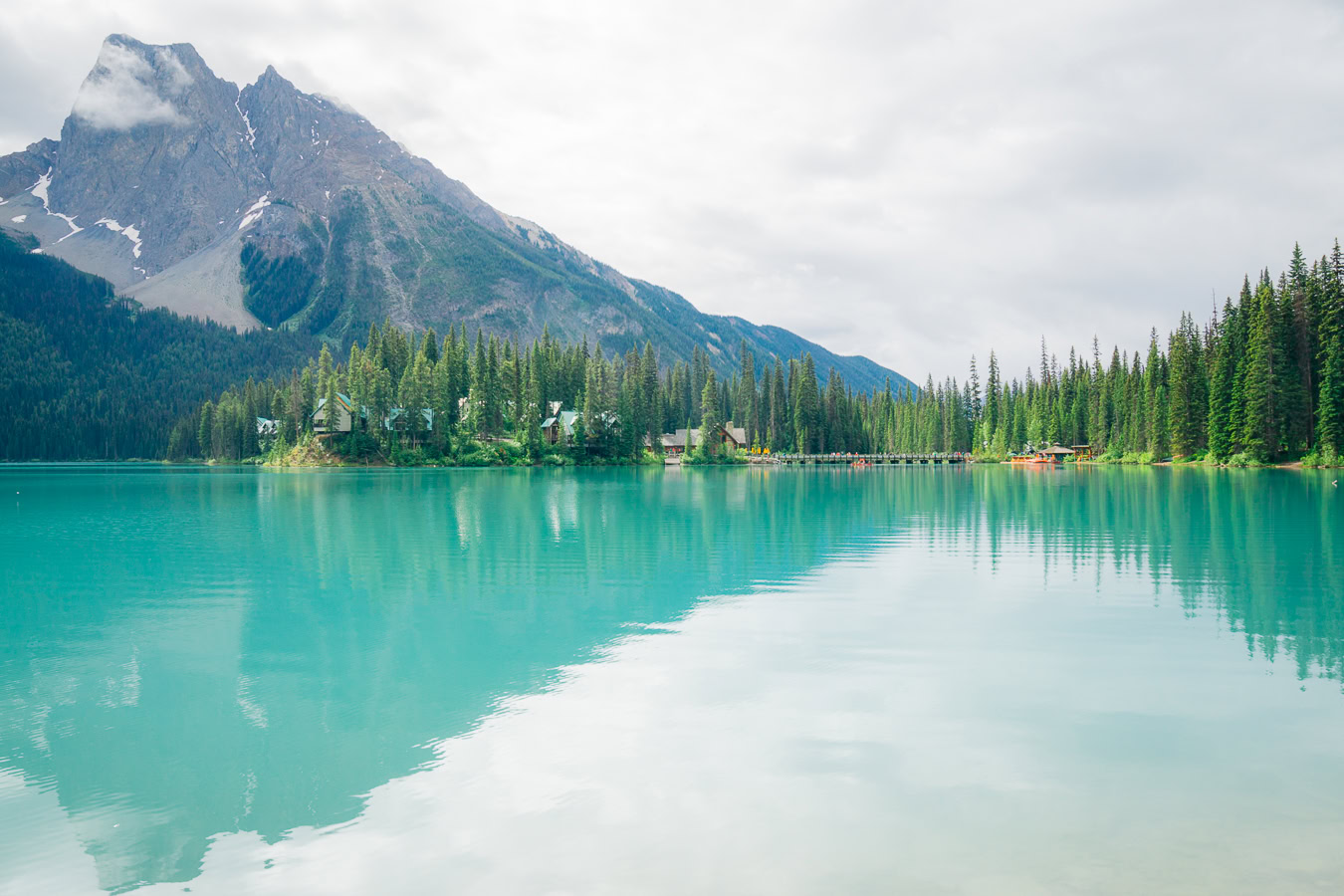 Emerald Lake in Yoho National Park