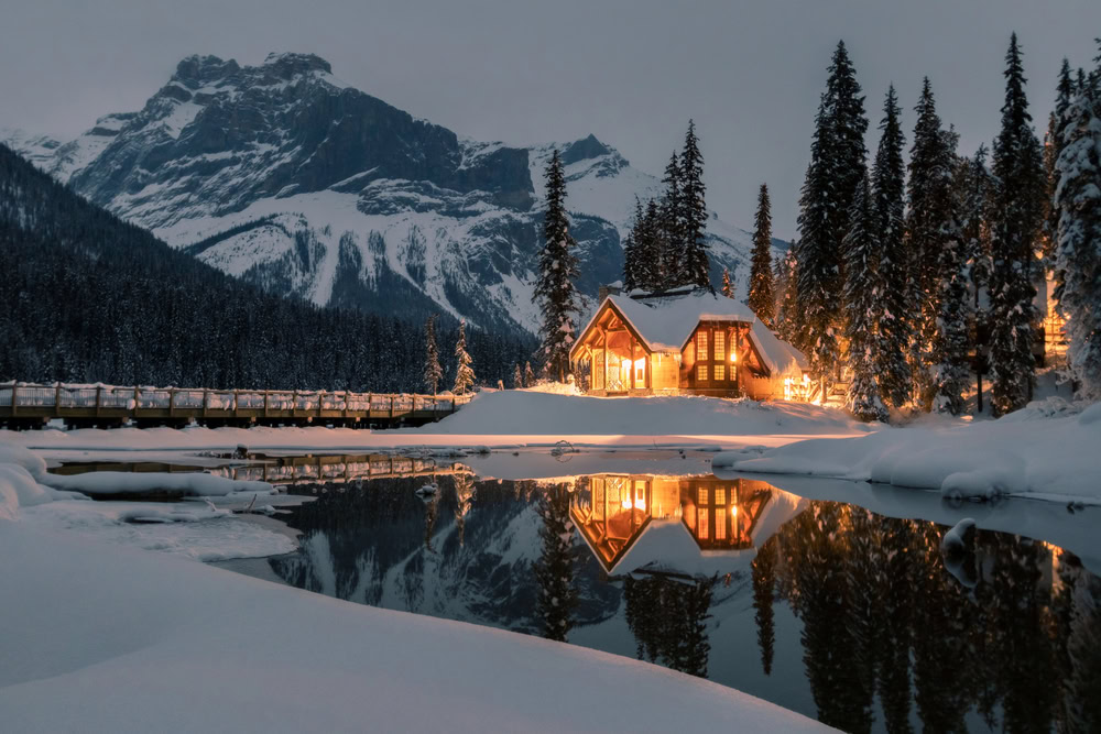 Emerald Lake in Yoho National Park