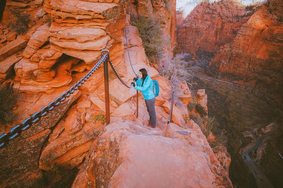 Hiking in the Desert