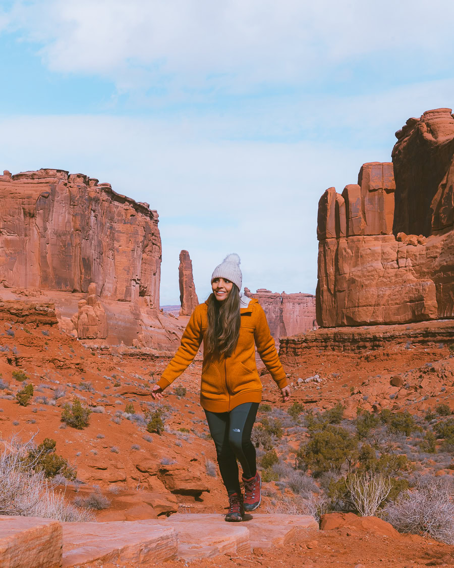 Hiking in the Desert