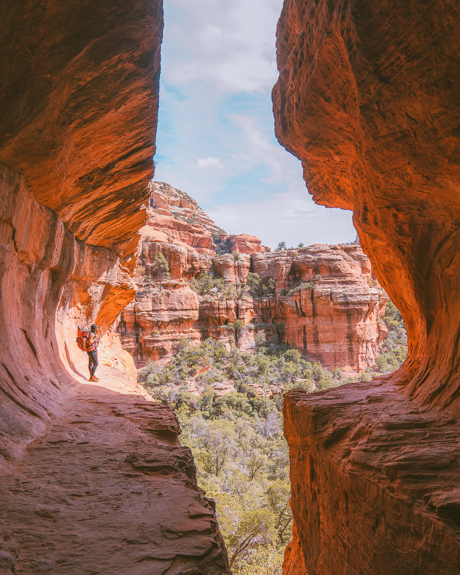 Hiking in the Desert