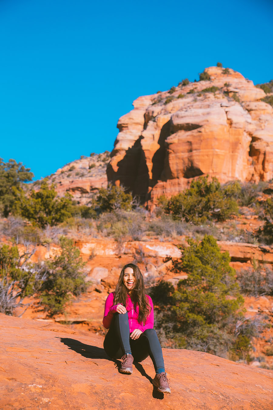 Hiking in the Desert