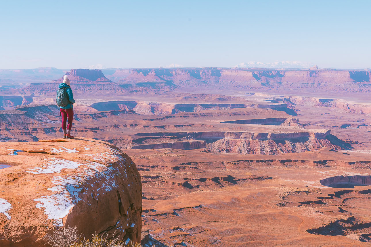 Hiking in the Desert