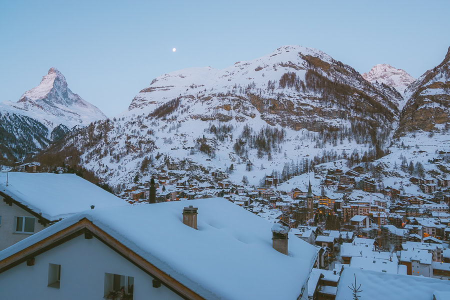 switzerland in the winter