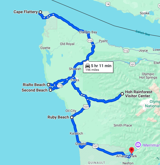 Olympic Peninsula Road Trip