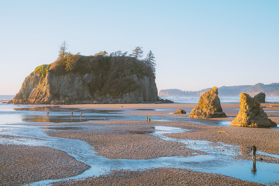 Ruby Beach in Olympic National Park