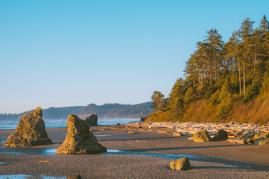 Ruby Beach in Olympic National Park